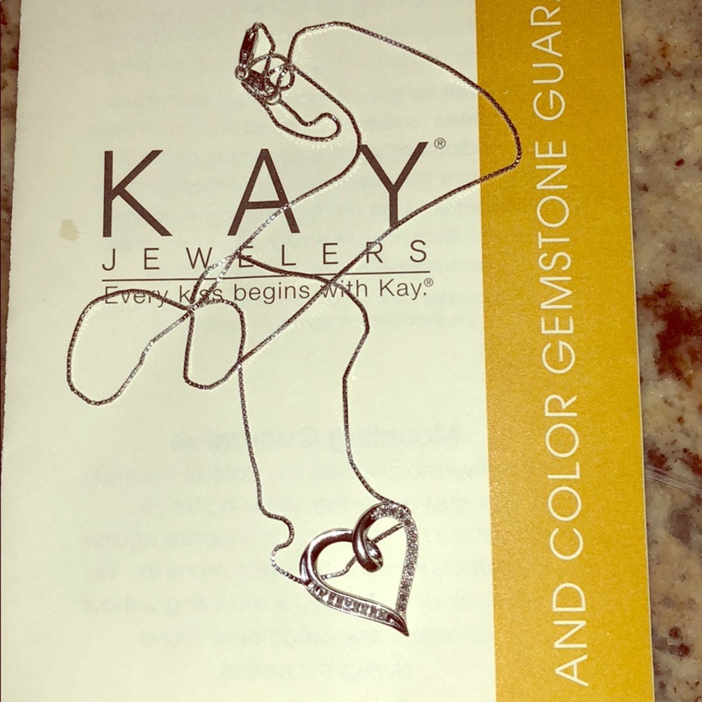 Kay Heart Diamond Necklace